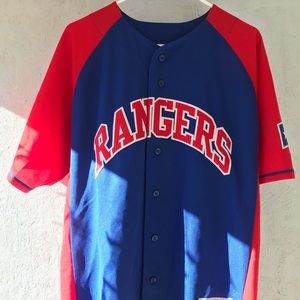 Texas Rangers jersey Size L